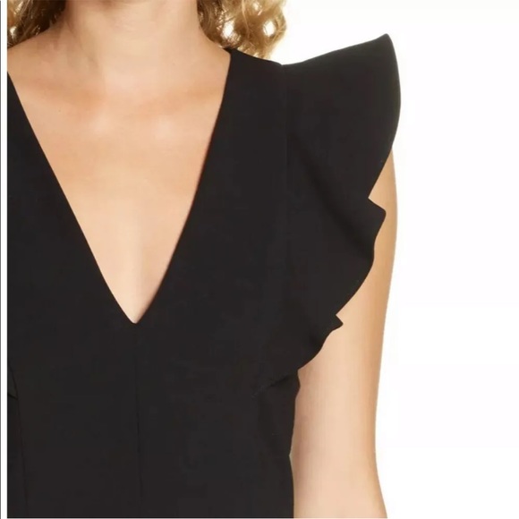 French Connection Whisper Ruffle Mini Dress - Picture 3 of 7